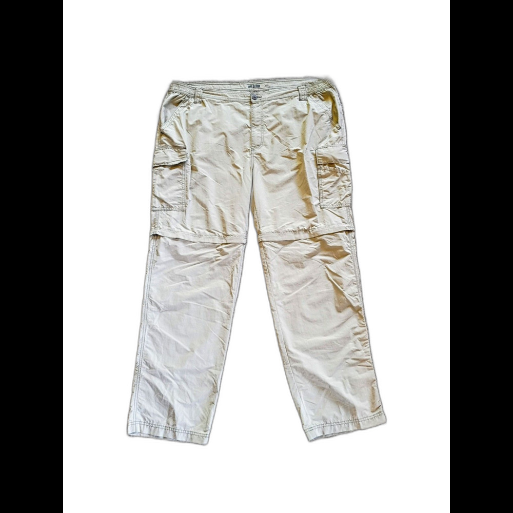 Lake & Trail Khaki Convertible Cargo Pants XXL